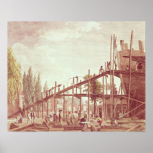 Pôster Preparação para que a guerra defenda o comércio