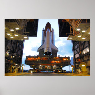 Poster Preparações da descoberta do vaivém espacial
