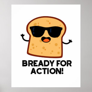 Poster Preparado para Ação - Lâmina Pão Pão Pão