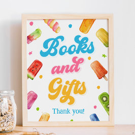 Poster Preparado para Chás de fraldas e presentes