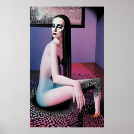 Poster Preparado para cima e para cima - Arte surreal do