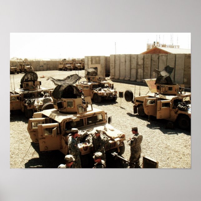 Pôster Preparativos de missão de escuta (Frente)