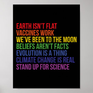 Poster Prepare-se para a ciência que a Terra Real não é p