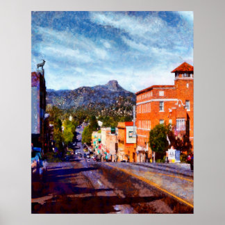 Poster Prescott AZ Landmark