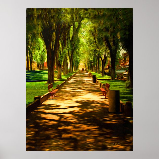 Poster Prescott Courthouse (Plaza Stroll) (Frente)