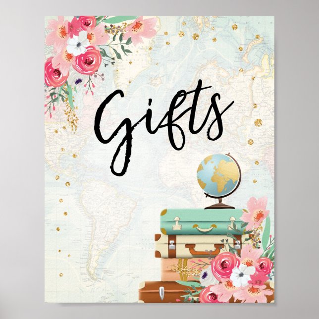 Poster Presente Assine Viagem Guest Miss para a Sra. (Frente)