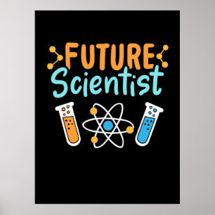 Poster Presente cientista Futuro cientista