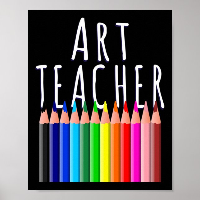 Poster Presente Criativo de Volta às Aulas para Professor (Frente)