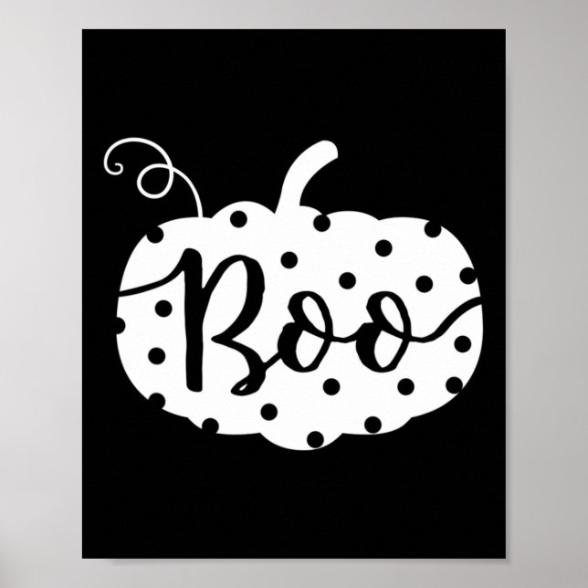 Poster Presente de abóbora mais fofo de Halloween para mu (Frente)