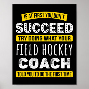 Poster Presente de Agradecimento Engraçado para Treinador
