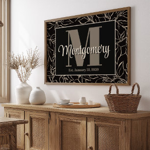 Poster Presente de Aniversário com Apelido Personalizado