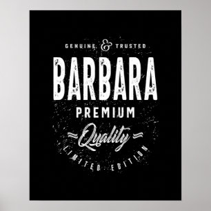 Poster Presente de aniversário do nome personalizado Bar