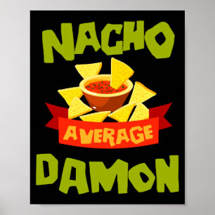 Poster Presente de aniversário engraçado nome nacho avera