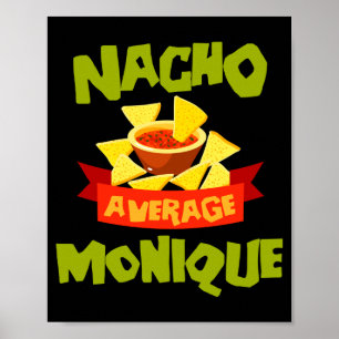 Poster Presente de aniversário engraçado nome nacho média