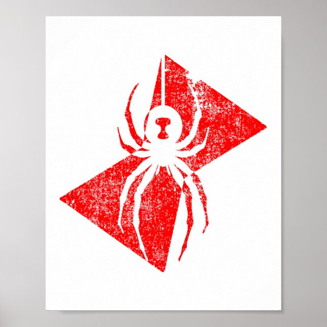 Poster Presente de Aranha de Viúva Preta _1 (Frente)
