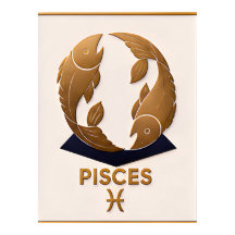 Presente de Astrologia Decoração de Peixes Zodíaco
