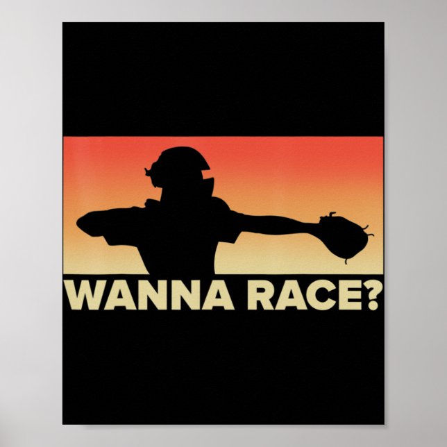 Poster Presente de Baseball Catcher Wanna Race, presente  (Frente)