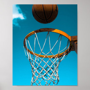 Poster Presente de basquete incrível