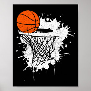 Poster Presente De Basquete Para Jogadores De Treinador M