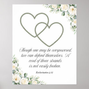 Poster Presente de Casamento ou Aniversário - Uma Corda d