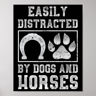 Poster Presente de Cavalo Amante de os animais de Cavalo