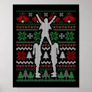 Poster Presente de Cheerleader de Natal