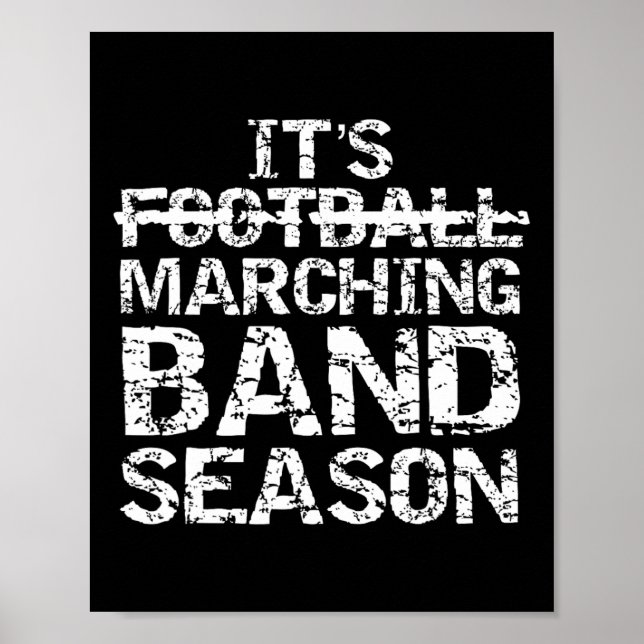 Poster Presente de Citação de Banda Engraçada Não é Futeb (Frente)