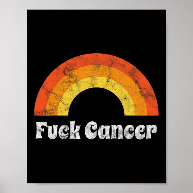 Poster Presente De Consciência Do Cancer Da Mama Do Cance (Frente)
