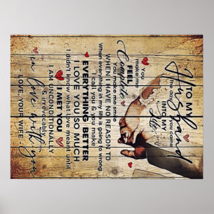 Poster Presente de decoração familiar Ao meu Design d