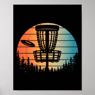 Poster Presente de Disco de Golfe Coisas e Acessórios de