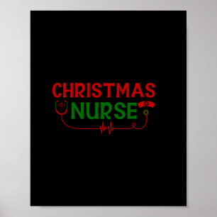 Poster Presente de Enfermeira Enfermeira de Natal