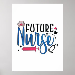 Poster Presente de Enfermeira Enfermeiros Futuros