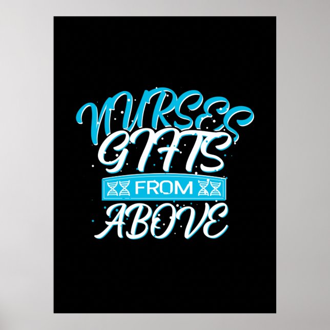 Poster Presente de Enfermeira | Enfermeiros Presentes De  (Frente)