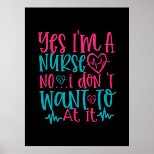 Poster Presente de Enfermeira   Sim Sou Enfermeiro