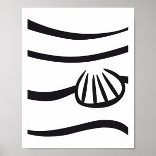 Poster Presente De Figurino De Peixe De Palha No Hallowee