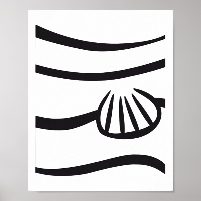 Poster Presente De Figurino De Peixe De Palha No Hallowee (Frente)