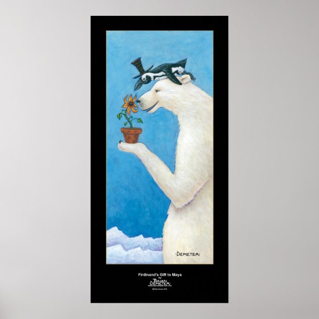 Pôster Presente de Firdinand para Maya (Frente)