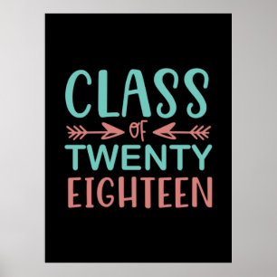 Poster Presente de Formatura Turma de Vinte e Dezoito