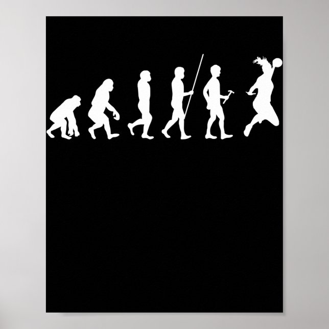 Poster Presente de handebol para treinador Goalkeeper Esp (Frente)