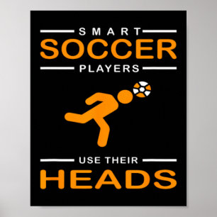 Poster Presente de Humor Desenho Engraçado de Futebol