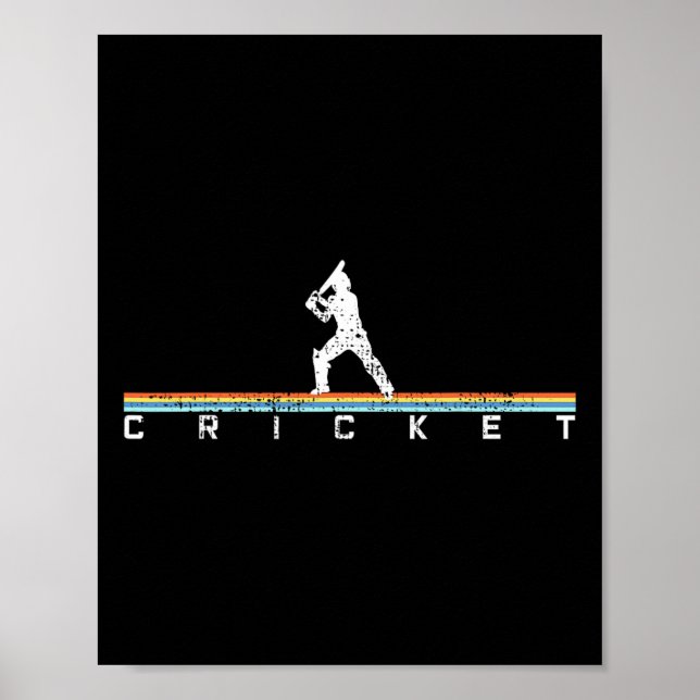Poster Presente de jogador de críquete Tsman  (Frente)