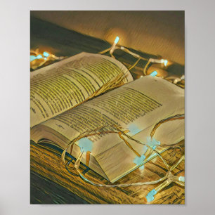 Poster Presente De Leitura De Amantes Para Bibliotecário