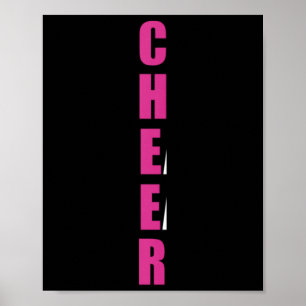 Poster Presente de Líder de Torcida Camisola de Cheerlead