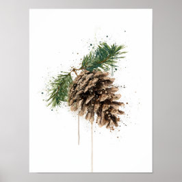 Poster Presente de Natal Pinha