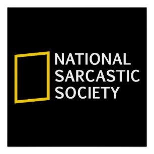 Pôster Presente de Paródia Divertida da Sociedade Naciona