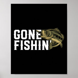 Poster Presente De Pesca Fi Para A Fi Engraçado Com Pesca
