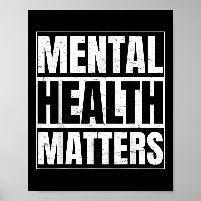 Poster Presente De Sensibilização Para A Saúde Mental Par (Frente)