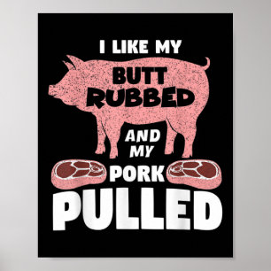 Poster Presente De Sobrecarga De Carne Engraçada Para Pai
