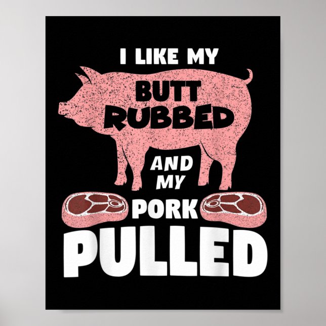 Poster Presente De Sobrecarga De Carne Engraçada Para Pai (Frente)