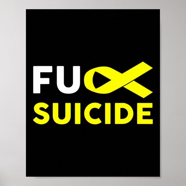 Poster Presente de Sobrevivência Suicida em Apoio à Sensi (Frente)